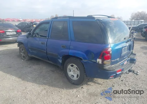 2005 Chevrolet Trailblazer Ls из США, поврежденный, VIN 1GNDS13S352121803